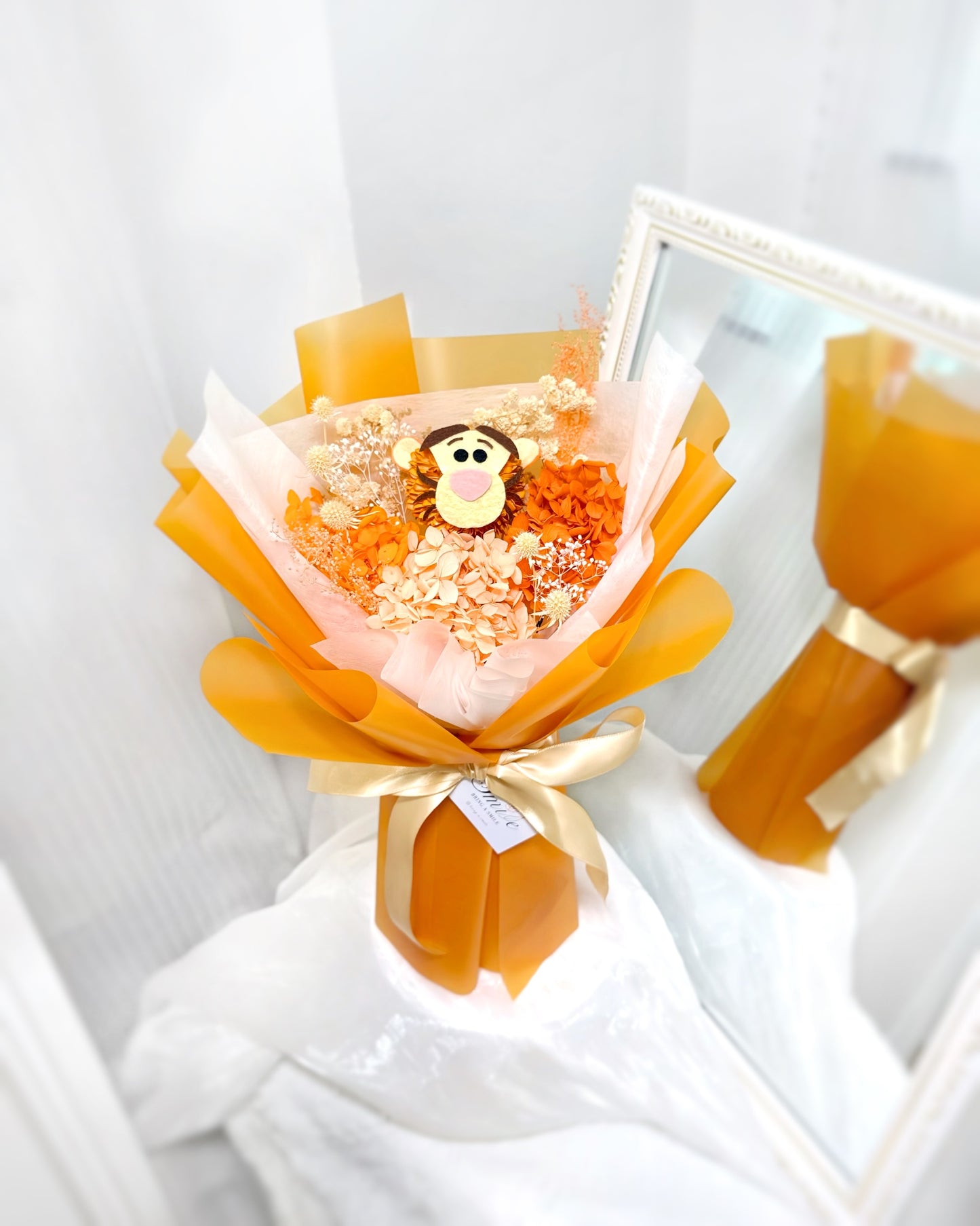 跳跳虎Tiger｜橙色Mini Size 迷你花束