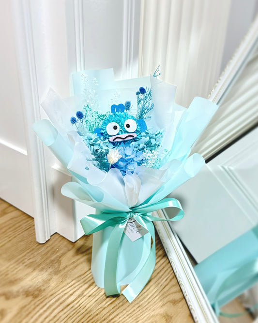 Hangyodon水怪｜粉藍Mini Size迷你花束